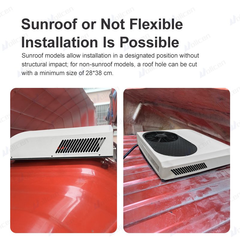 Factory Hot Sale 12V 24V Truck Air Conditioner Cabin Module Refrigeration and Auto Parking Conditioner