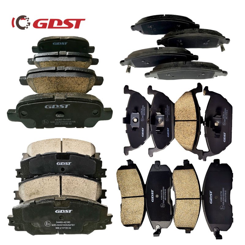 GDST Front Axle Wheel Car Disc Brake Pad D1965 Semi-Metallic Ceramic Auto Disc Brake Pads for Toyota Land Cruiser Japanese Car