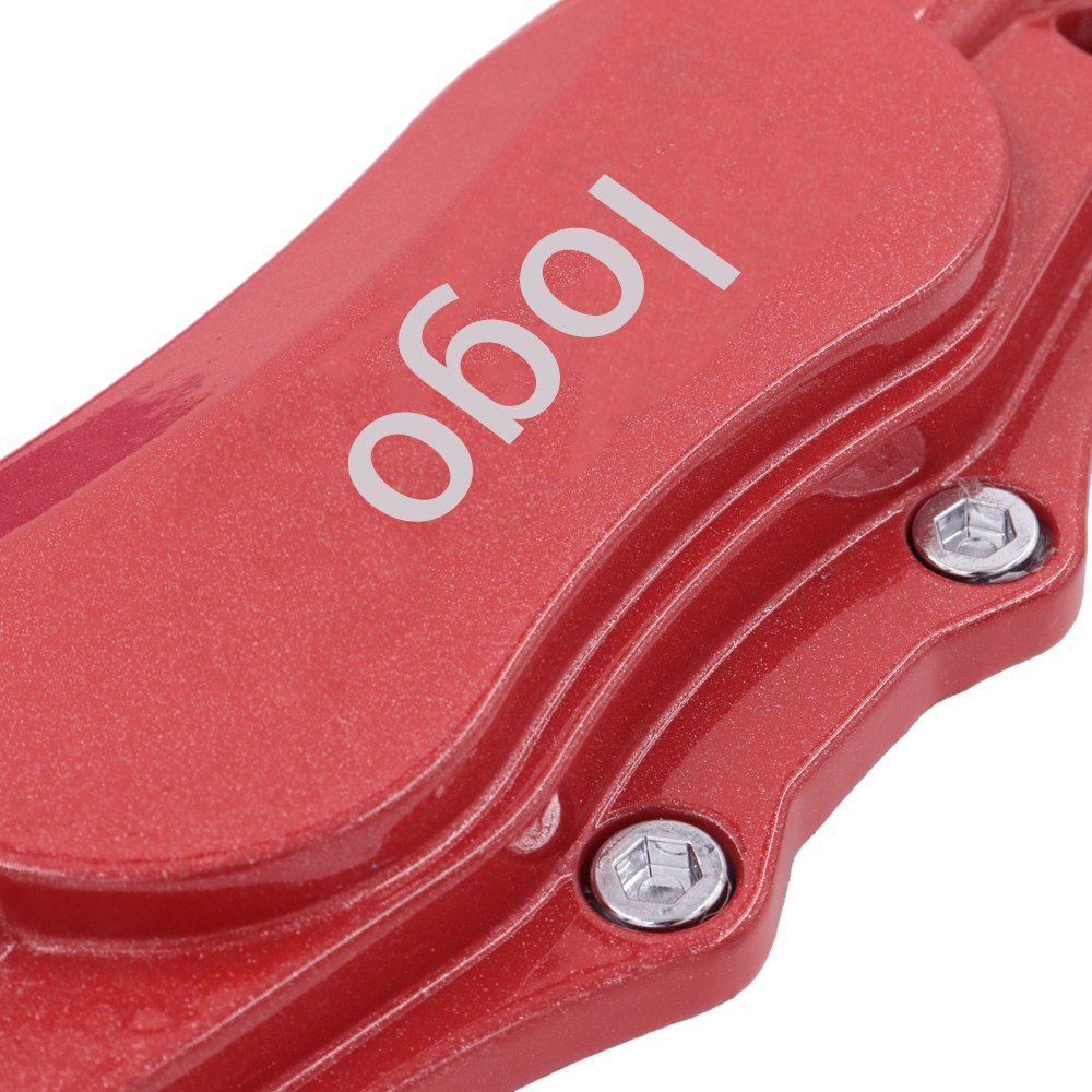 Car Brake Caliper Cover Kit Aluminum Brake Caliper Cover Metal Brake Cover for Universal
