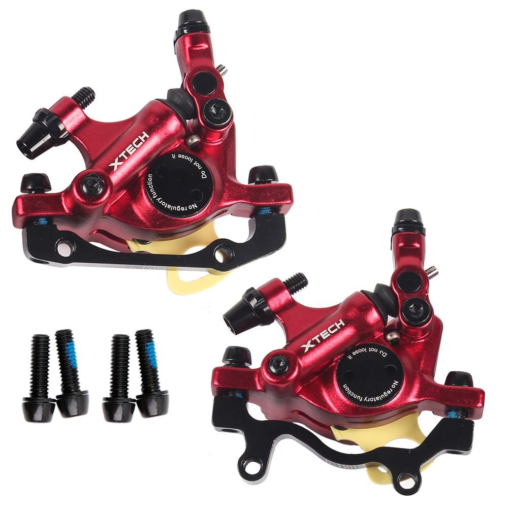 HB100 MTB Disc Brake Set Calipers Hydraulic Cable Pull Disc Brake Group Bicycle Front and Rear Disc Brake