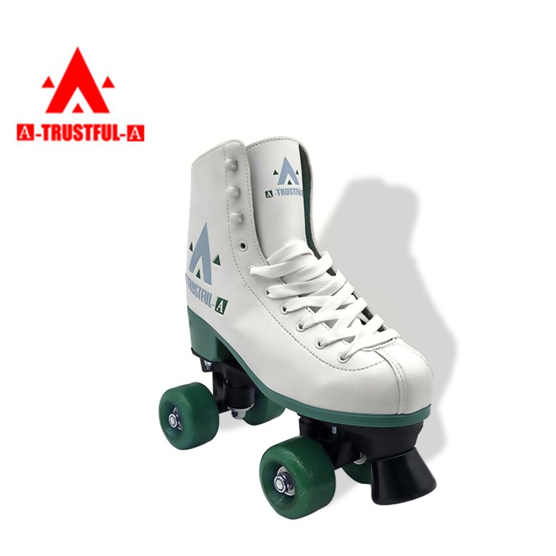Wholesale PU Leather Skates Tiger Bone Buckle Design Professional Beginner Roller Skates