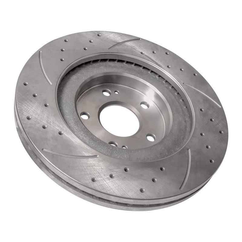 Noiseless Resolve Brake Shaking Perforated Marked Car Brake Disc Brake Rotor for Volkswagen Thing Tiguan Allspace Touareg Hybrid