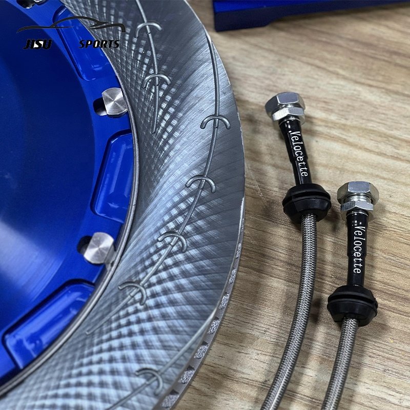 EC670 Racing Front Brake Caliper Kit Auto Brake Big 6 Pistons Calipers for Chevrolet Aveo Equinox Volando Star Milo Mazda Atez