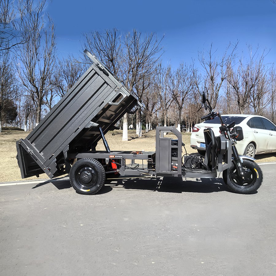 Chinese Electric Tricycle 2000w 2T Cargo Tricycle