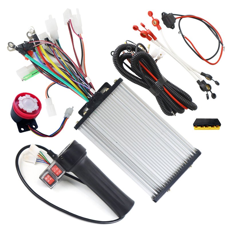 110cm 1300W Electric Vehicle Differential Axle Controller Kit 200 Drum Brake Low Speed Three Wheel Four-Wheel Truck Rear Axle