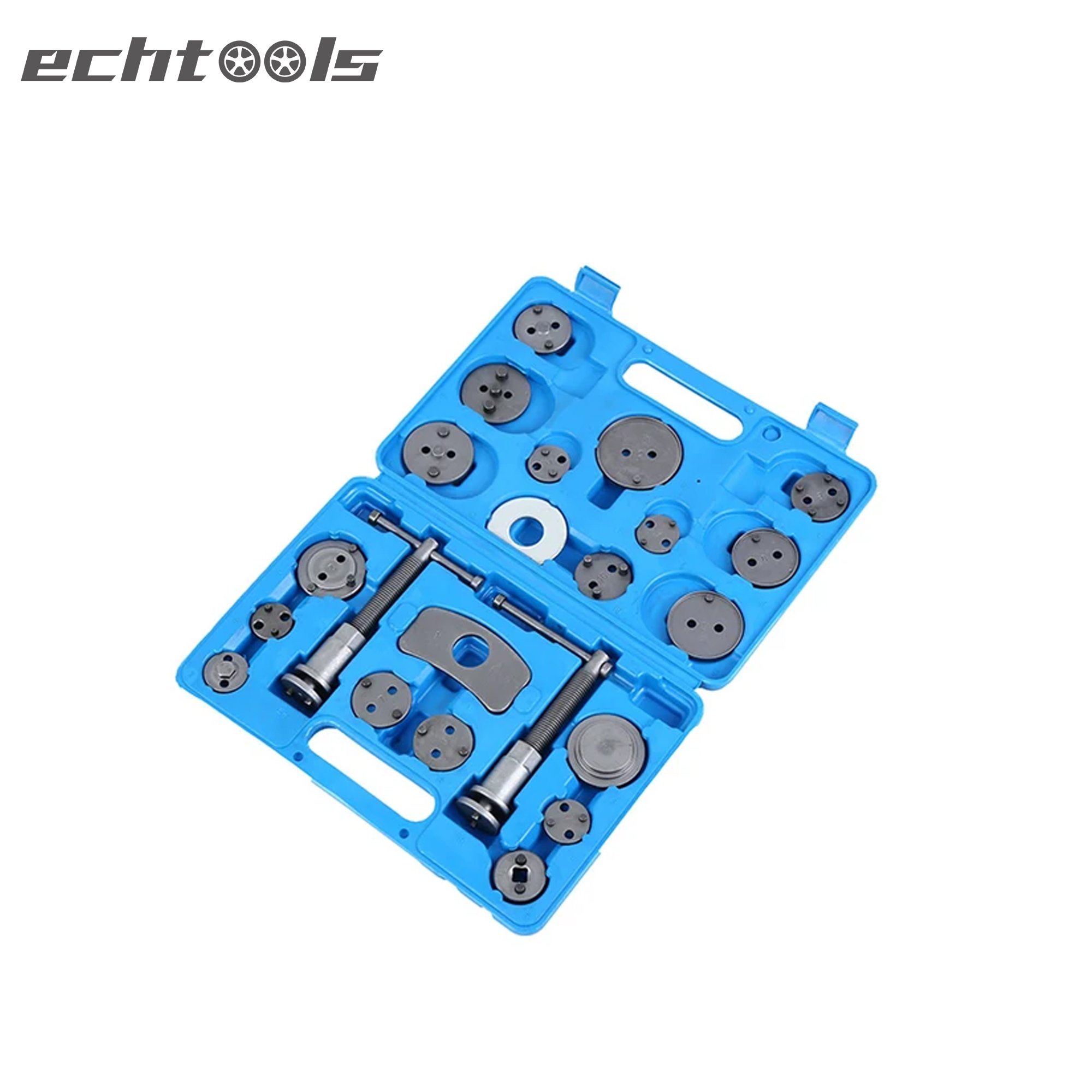 New Professional 22pcs Disc Brake Caliper Tool Set Wind Back Kit Brake Pad Replacement for Automobiles Garage Repair EC1436