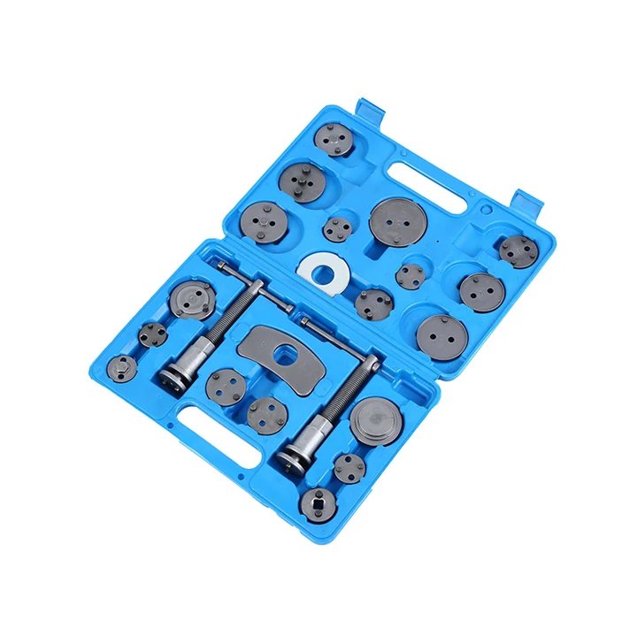 New Professional 22pcs Disc Brake Caliper Tool Set Wind Back Kit Brake Pad Replacement for Automobiles Garage Repair EC1436