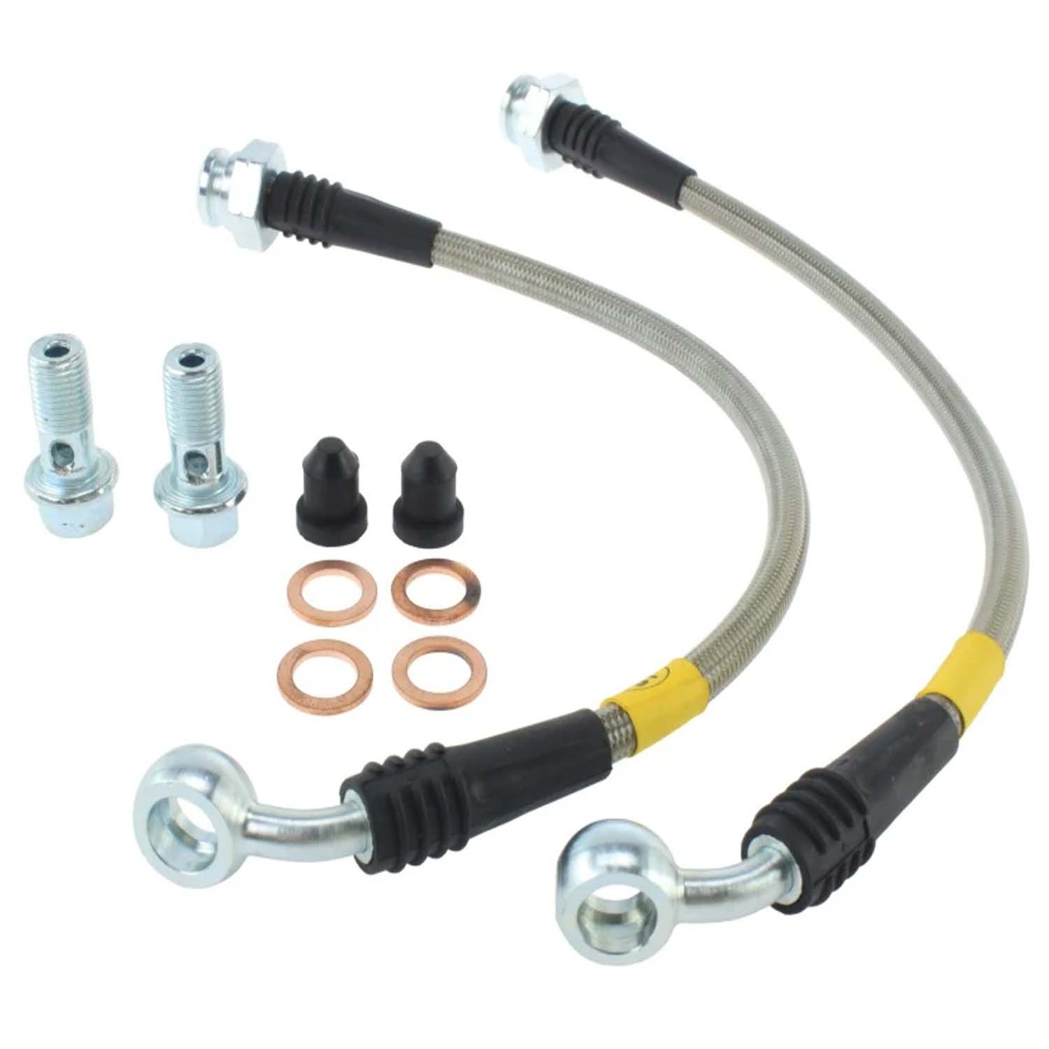 Motorcycle Racing Car Auto Parts Flexible 304 Stainless Steel PTFE 3 an Braided Brake Fluid Cable Tube Pipe Hose Assembly Line