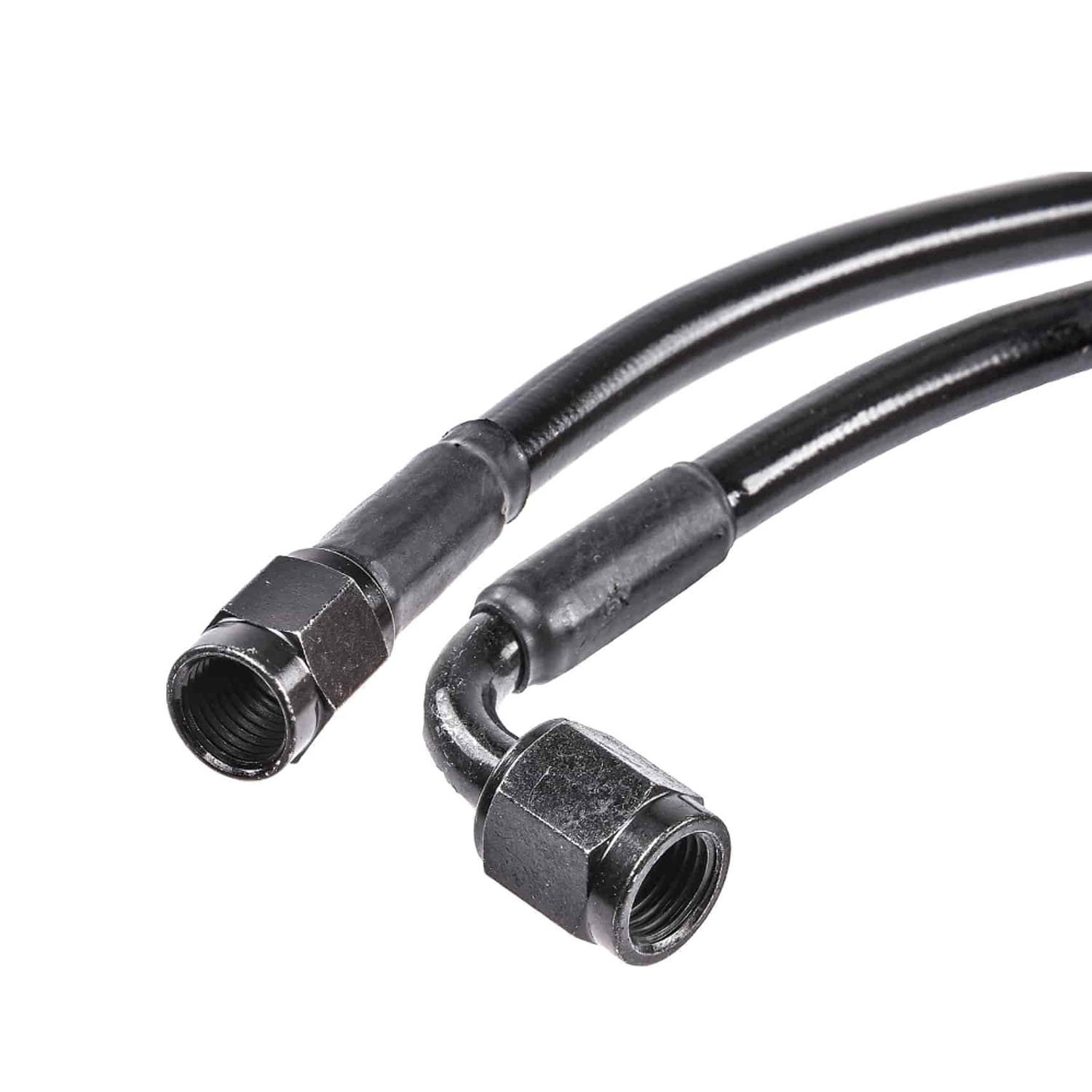 Motorcycle Racing Car Auto Parts Flexible 304 Stainless Steel PTFE 3 an Braided Brake Fluid Cable Tube Pipe Hose Assembly Line
