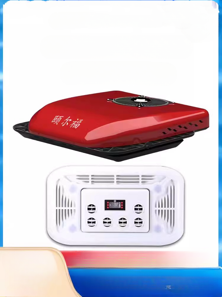 Air Conditioner 110v 220v Rooftop Cooling Heating Inverter for Motorhomes Heavy Car Air Conditioning System