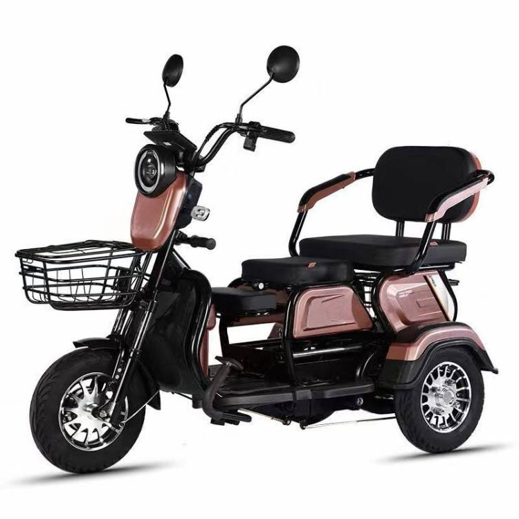 Open Electric Tricycles Cheaper 3 Wheel Electric Bike for Adults