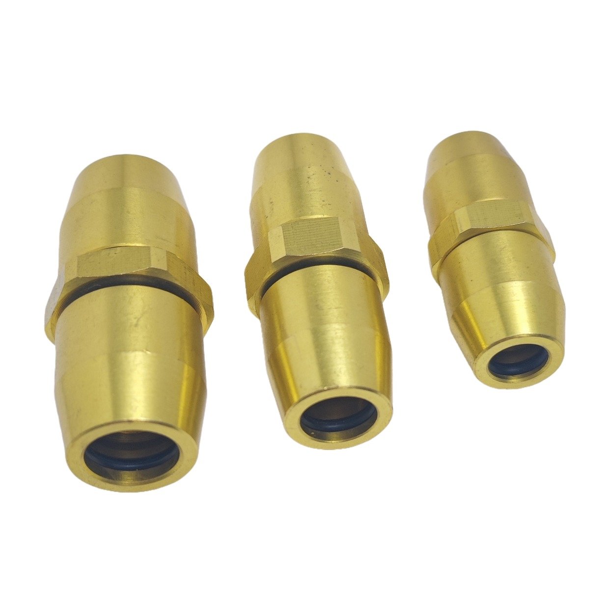 Air Brake Hose Fittings 6mm 8mm 10mm Push in Fittings European Auto Truck Brass Pipe Fittings