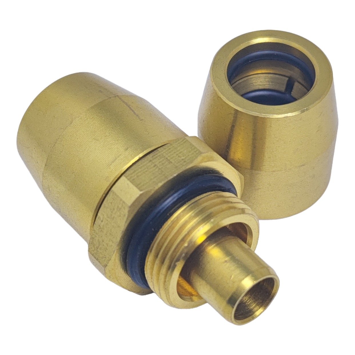 Air Brake Hose Fittings 6mm 8mm 10mm Push in Fittings European Auto Truck Brass Pipe Fittings