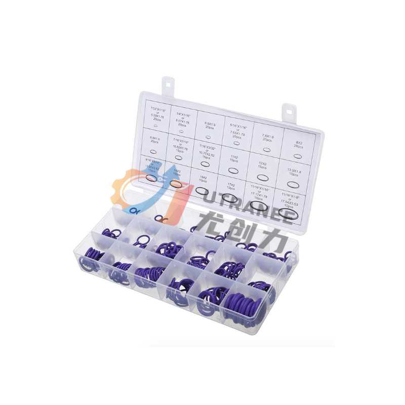 HNBR O-Ring Tool Set 270Pcs Rubber Car Auto Vehicle Repair Seals Assortment Kit for Car Auto Vehicle Repair Faucet Plumbing