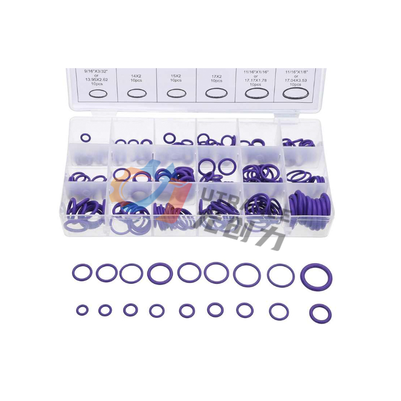 HNBR O-Ring Tool Set 270Pcs Rubber Car Auto Vehicle Repair Seals Assortment Kit for Car Auto Vehicle Repair Faucet Plumbing