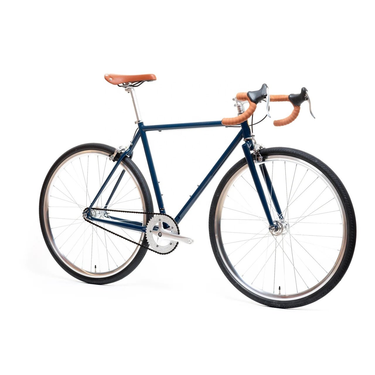 2024 Best Selling Factory Fixed Gear Bicycle With 4130 Chromoly Frame Mens Road Bike Racing Cycle Single Speed