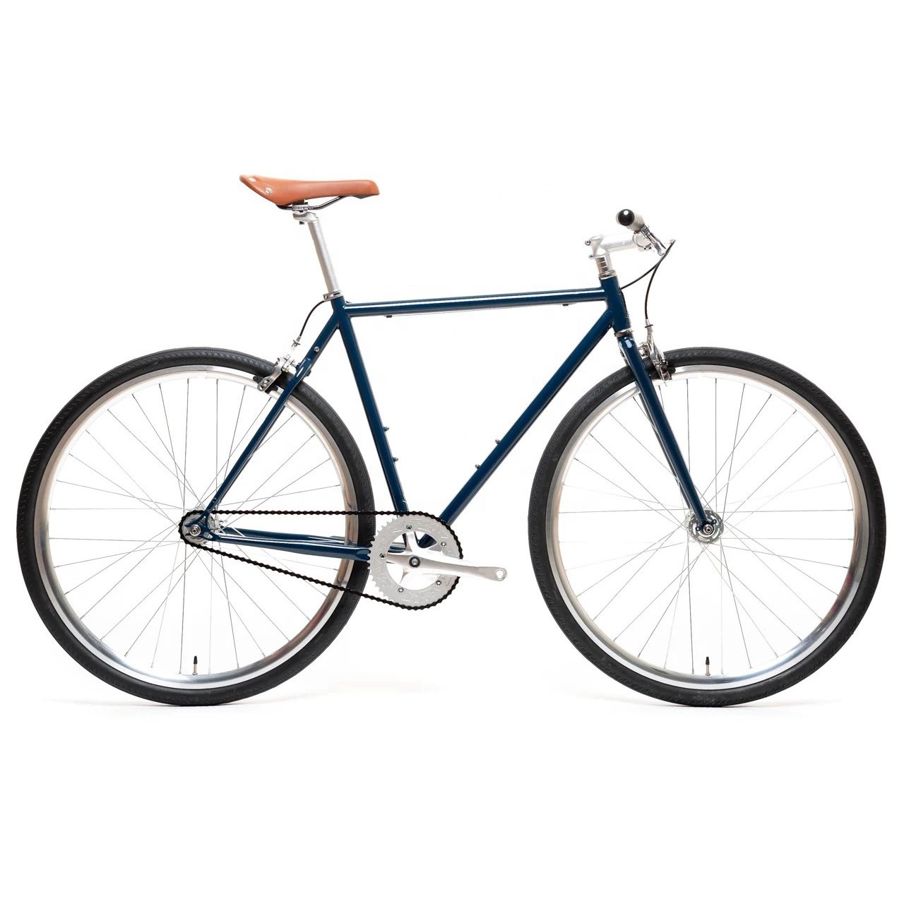 2024 Best Selling Factory Fixed Gear Bicycle With 4130 Chromoly Frame Mens Road Bike Racing Cycle Single Speed