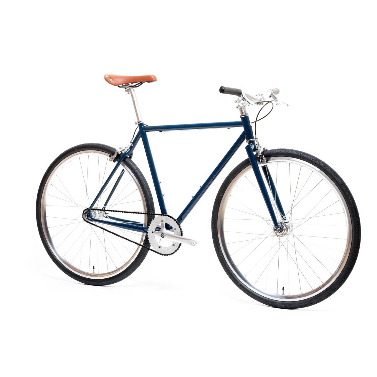 2024 Best Selling Factory Fixed Gear Bicycle With 4130 Chromoly Frame Mens Road Bike Racing Cycle Single Speed