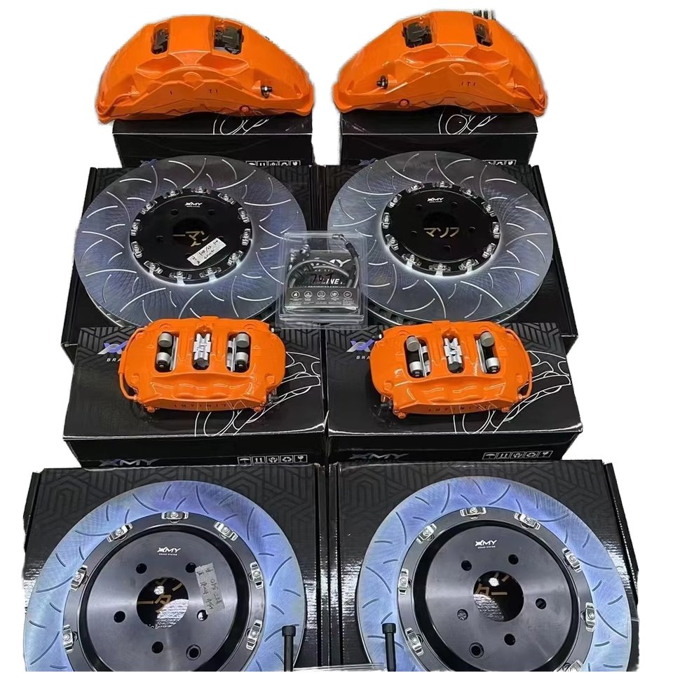 Fast Shipping Big Brake Calipers Kit for 6/4 G.T.6.V.6 Pot with 355/380/405mm Rotor Disc for benz bmw audi toyota Brake Kit