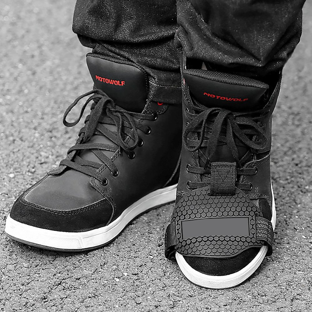 Motorcycle Shoes Protective Moto Gear Shifter Men Shoe Boots Protector Shift Sock Boot Cover Shifter Guards