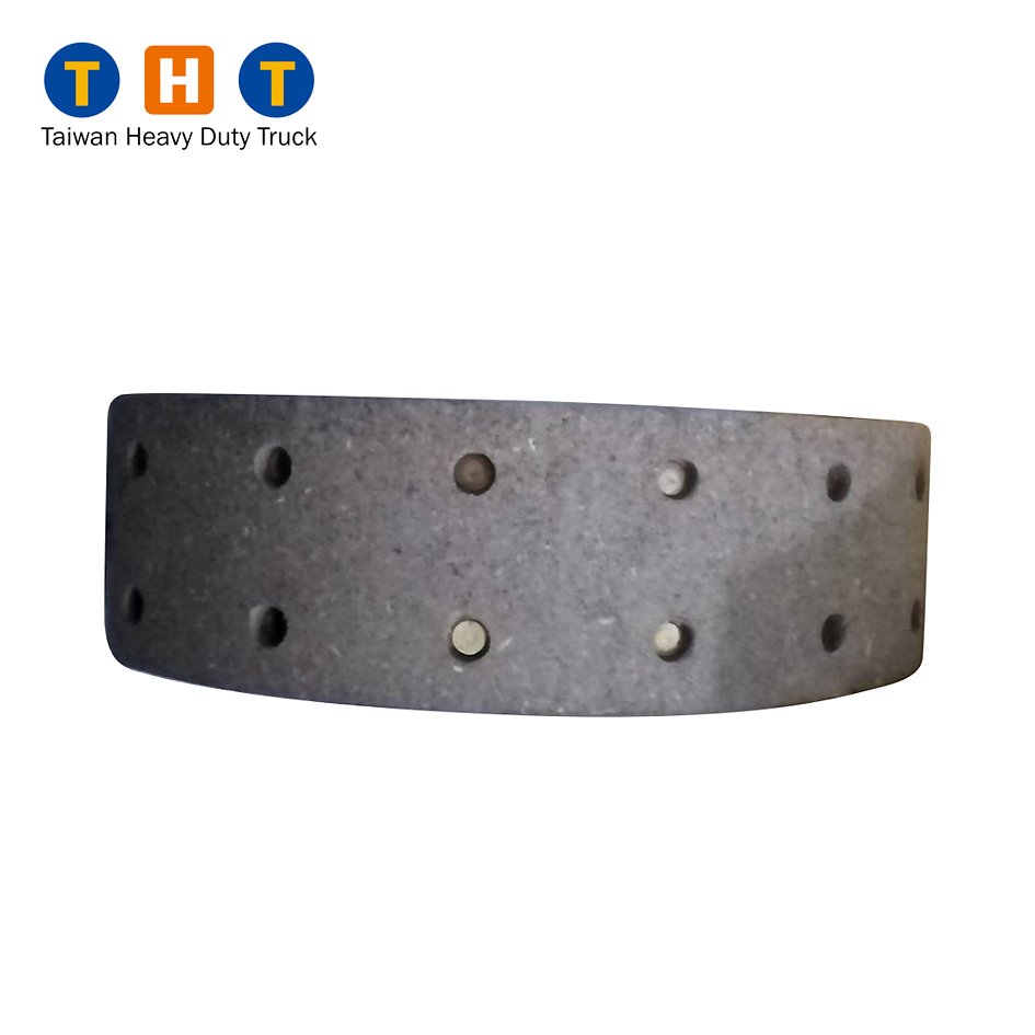 Brake Shoe 75mm 12 Holes K425/001352 Truck Transmission Parts for ISUZU NKR 6.3/6Ton