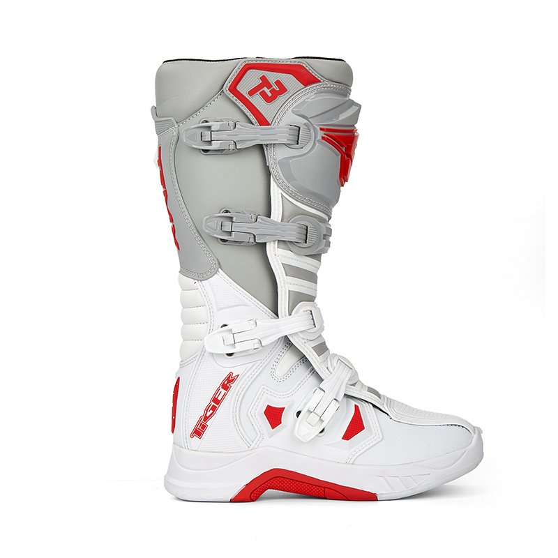 T3 Motorcycle Boots Men Motocross Boots Off-Road Racing Boots Professional Motorcycle Shoes Motorcycle Brake Shoes& Hardware