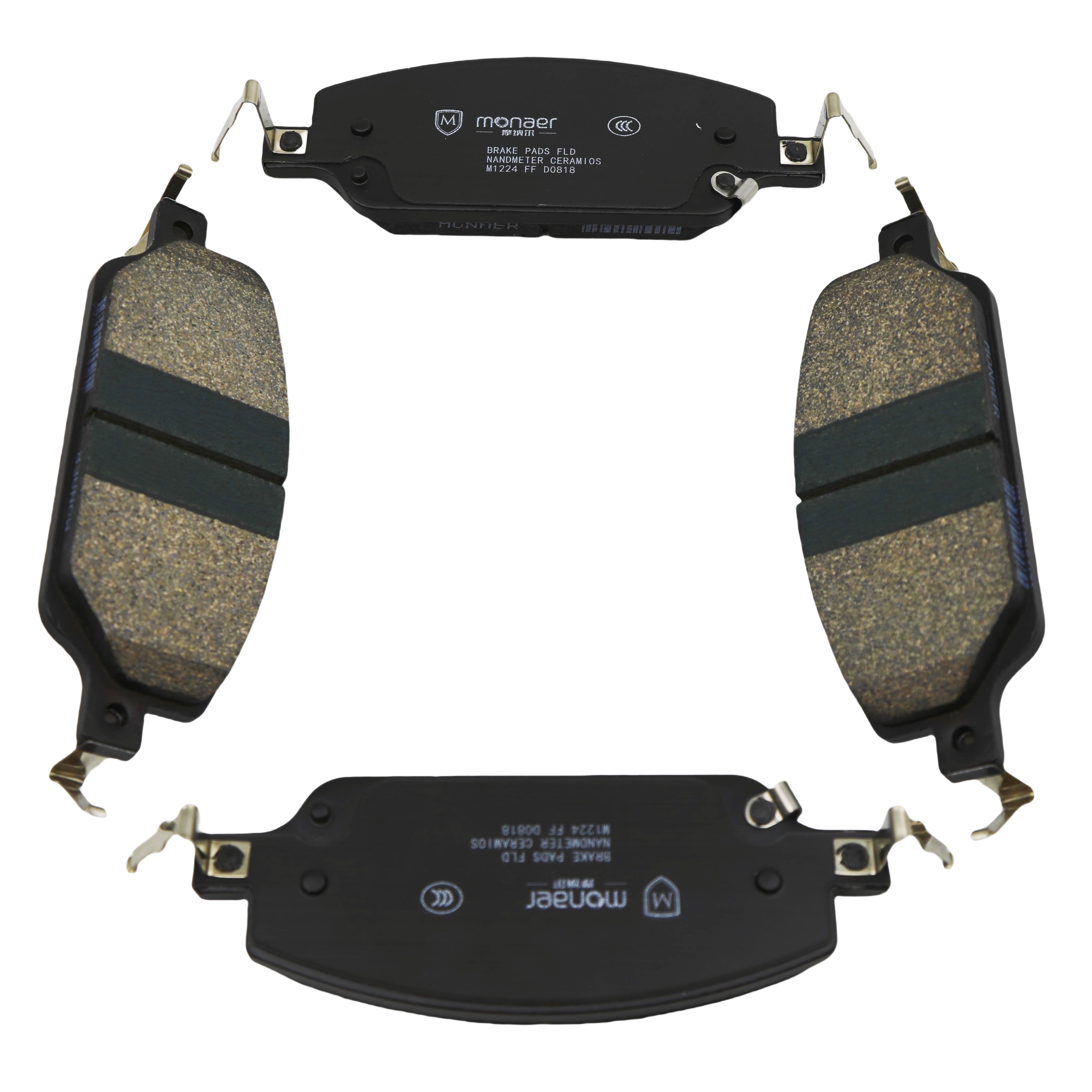 Monaer Brake Pads GDB7889\10757419-00 Ceramic Front Disc Brake Pad for BYD