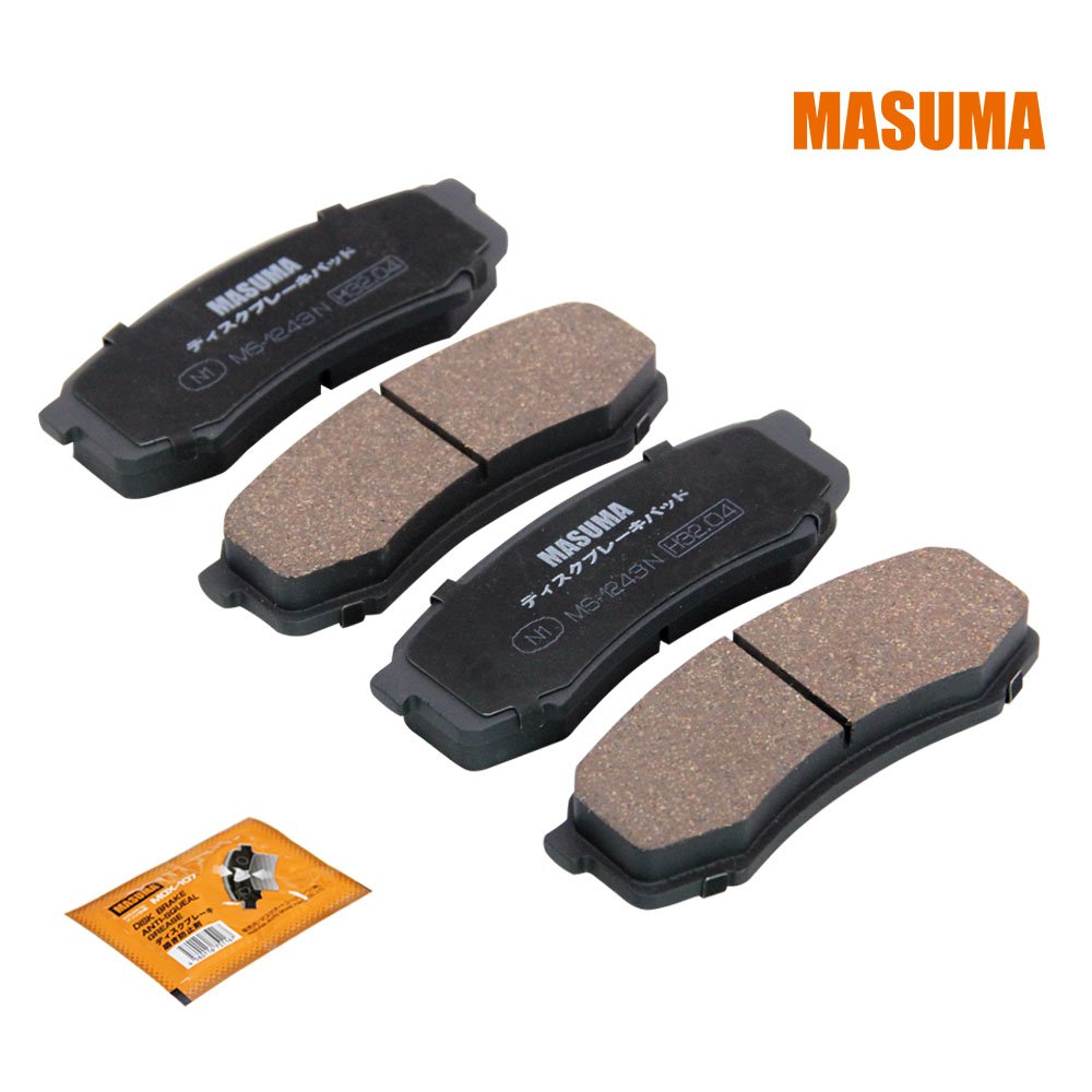 MS-1243N MASUMA Auto Manufacturer Parts Low Met Brake Pads Set Disc 0446660140 AY060-TY006 04492-60020