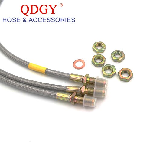 High Quality Durable SS Braided PTFE Material Auto Brake Hoses Optimized Performance Replacement Car Parts Certified for Hyundai