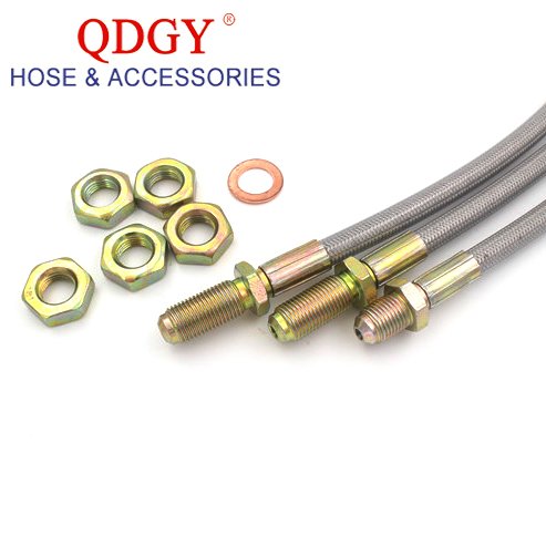 High Quality Durable SS Braided PTFE Material Auto Brake Hoses Optimized Performance Replacement Car Parts Certified for Hyundai