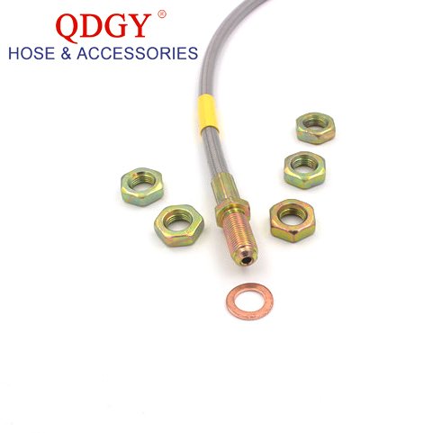 High Quality Durable SS Braided PTFE Material Auto Brake Hoses Optimized Performance Replacement Car Parts Certified for Hyundai