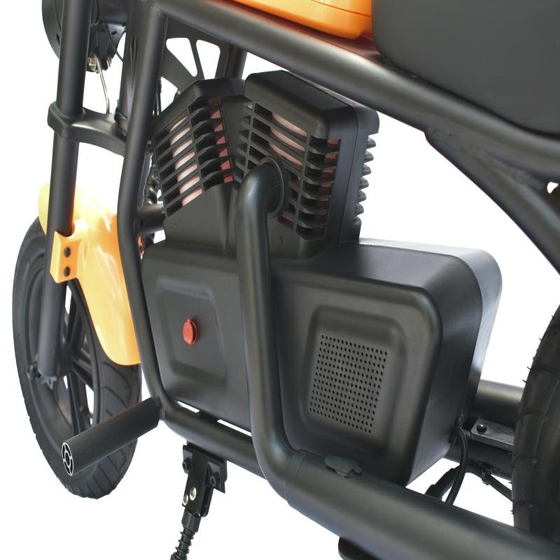 180W Kids Electric Bike 21.6V 6AH Electric Fat Bike Off-road Vehicle Small Electric Motorcycle MAX10MPH Children Pit Bike
