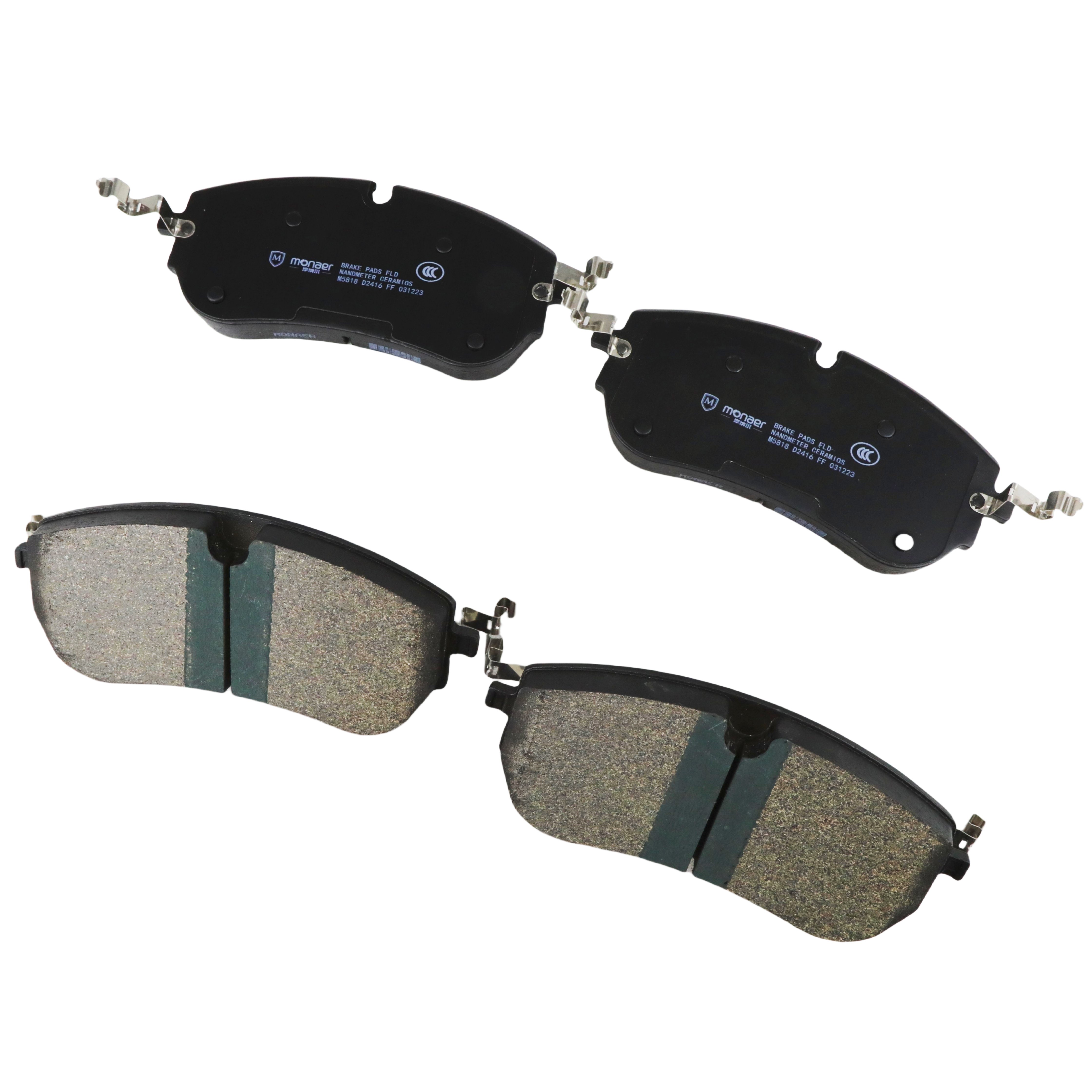 Monaer Brake Pads D2416 High Quality Ceramic Front Disc Brake Pad for Land Rover
