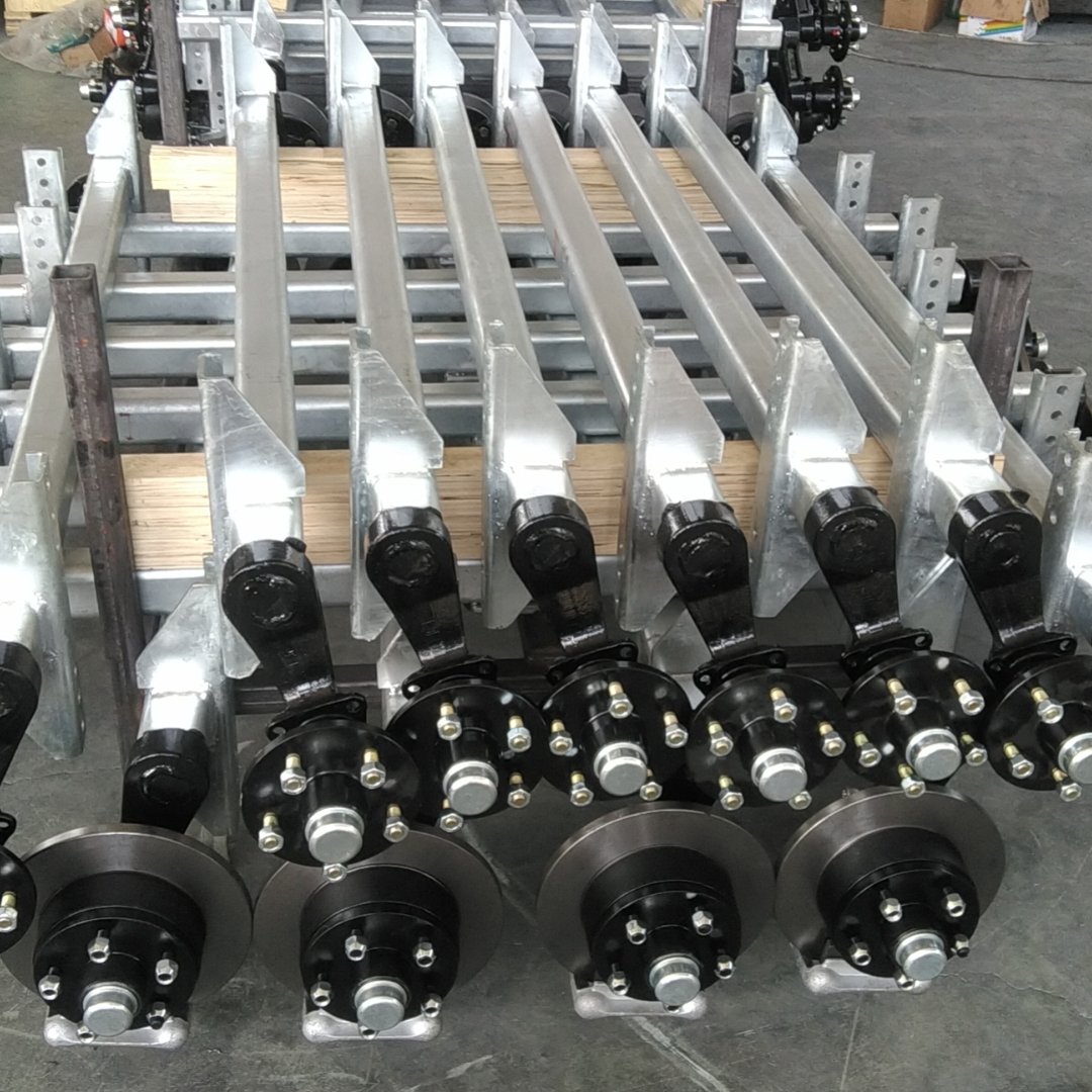 Hot Sale Custom China Trailer Torsion Axle Trailer Axle Kit Trailer Parts Axle with Electric Brake