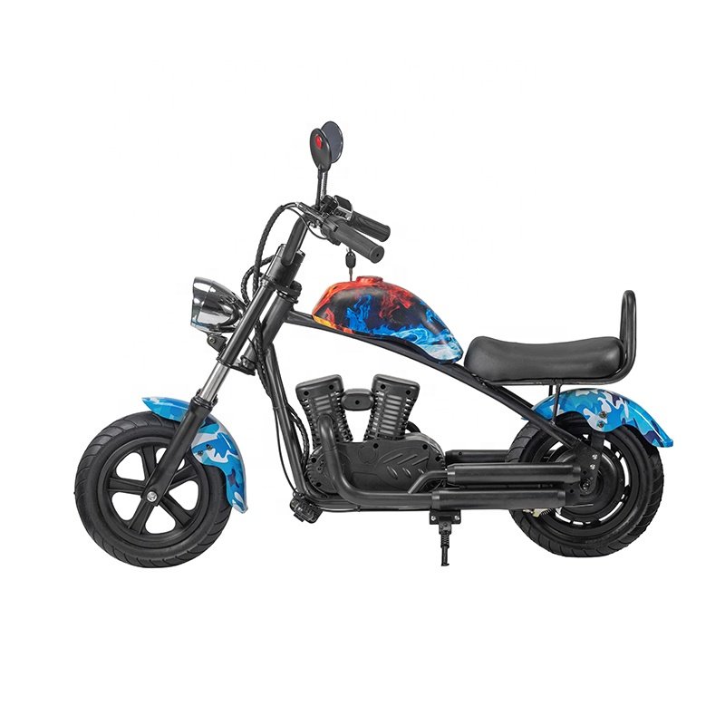 180w Ride On Chopper Bike Battery Powered Kids Electric Motorcycle Rear Hub Brake kid's motorbike with LED Light