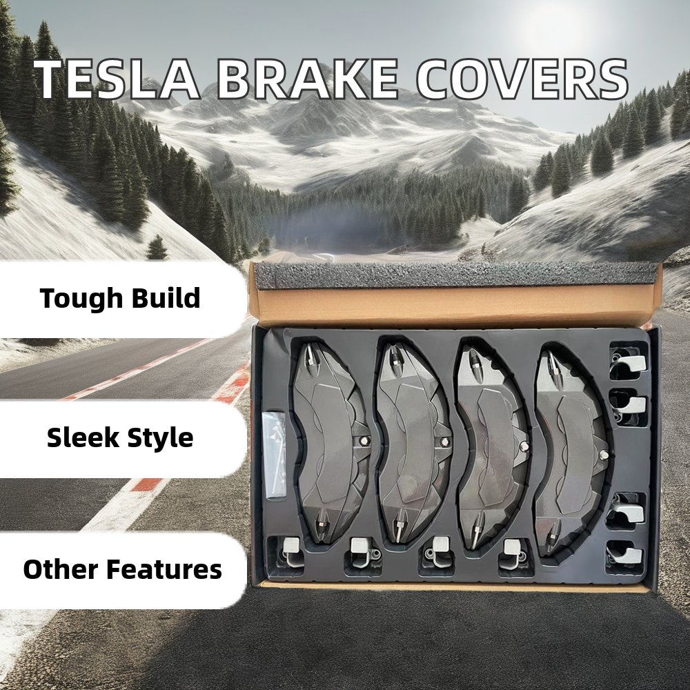4Pcs Brake Caliper Cover 12 Colors Perfect Fit Highland Wheel Hub Car Modification Caliper Covers