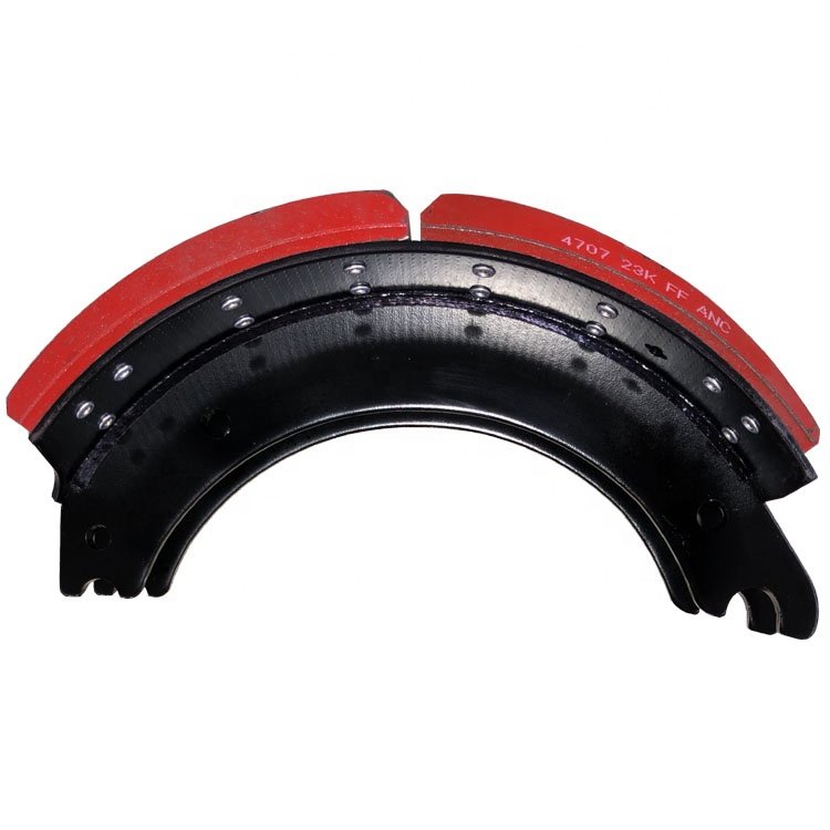 FMSI 4707 Brake Shoe KIT with 23K Lining Reduced Stopping-Distance