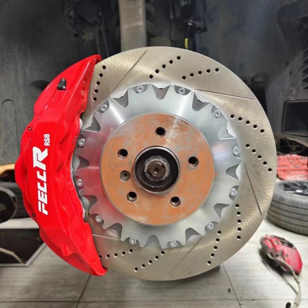 FECCR Front 6 Piston Caliper Rear 4 Piston Caliper Auto Assembly Forged BIG Brake KIT for BMW X5 X6 X7 OEM ODM Factory Price