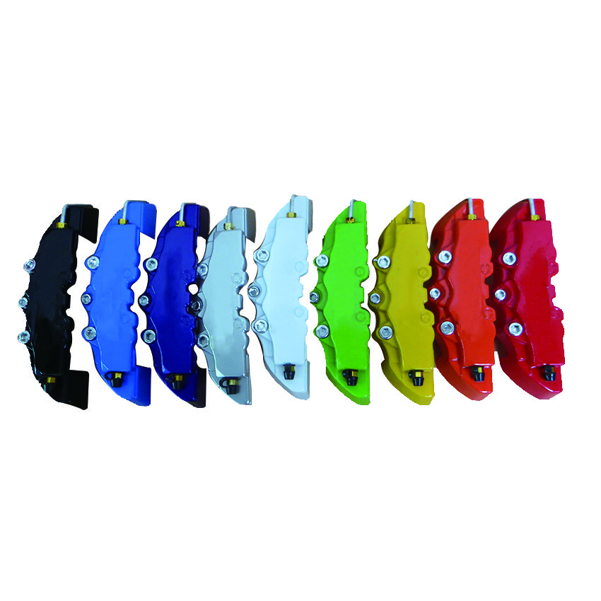 Set of 4PCS Car Brake Caliper Cover Silver Color in ABS