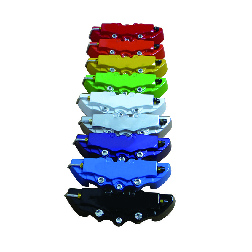 Set of 4PCS Car Brake Caliper Cover Silver Color in ABS