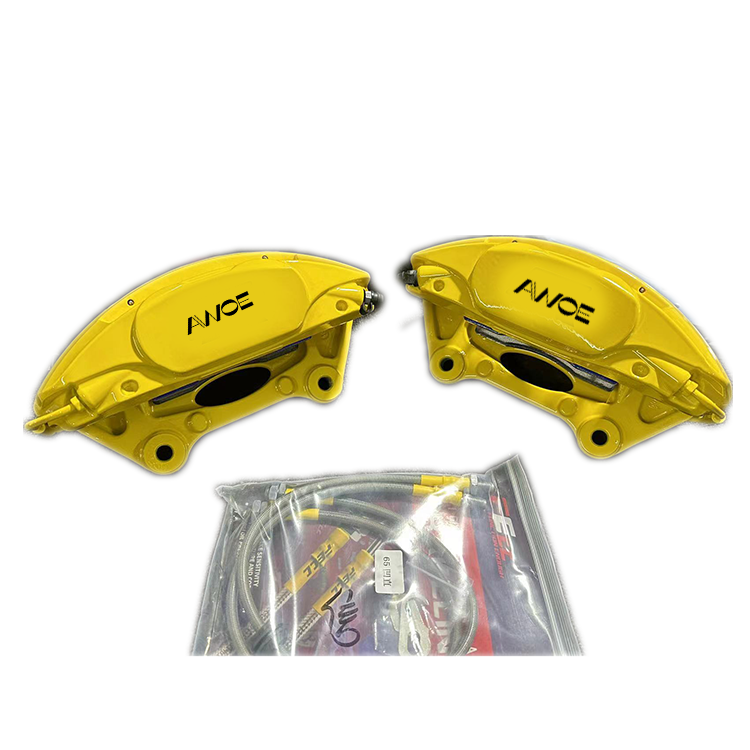 Original Straight up Racing Macan Oem 4 Pot Brake Caliper Kit for Volkswagen Scirocco Sagitar Magotan Golf 678 tiguan GTI CC