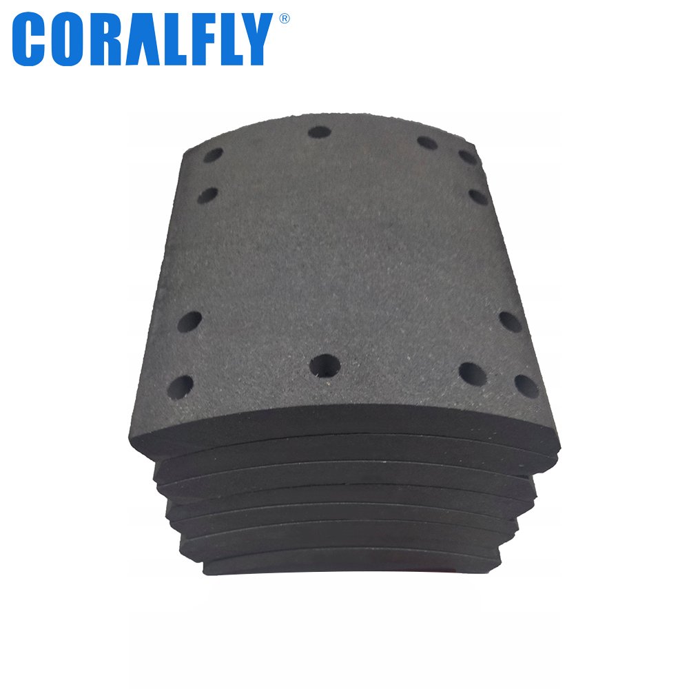 High Quality Technology Wholesale Price Brake Shoe 19369 19370 Truck Brake Lining for RENAULT 5001826741 21010752 21200795D