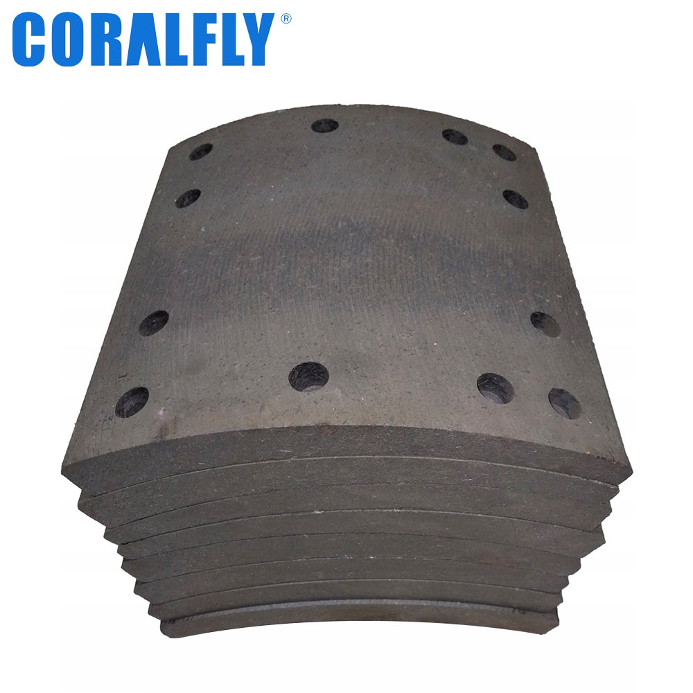 High Quality Technology Wholesale Price Brake Shoe 19369 19370 Truck Brake Lining for RENAULT 5001826741 21010752 21200795D