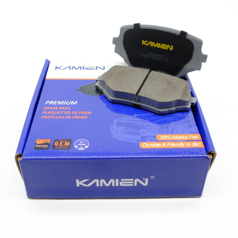 Automotive Accessories Brake System Pastillas De Freno Ceramic Brake Pad for Toyota Corolla Used Cars