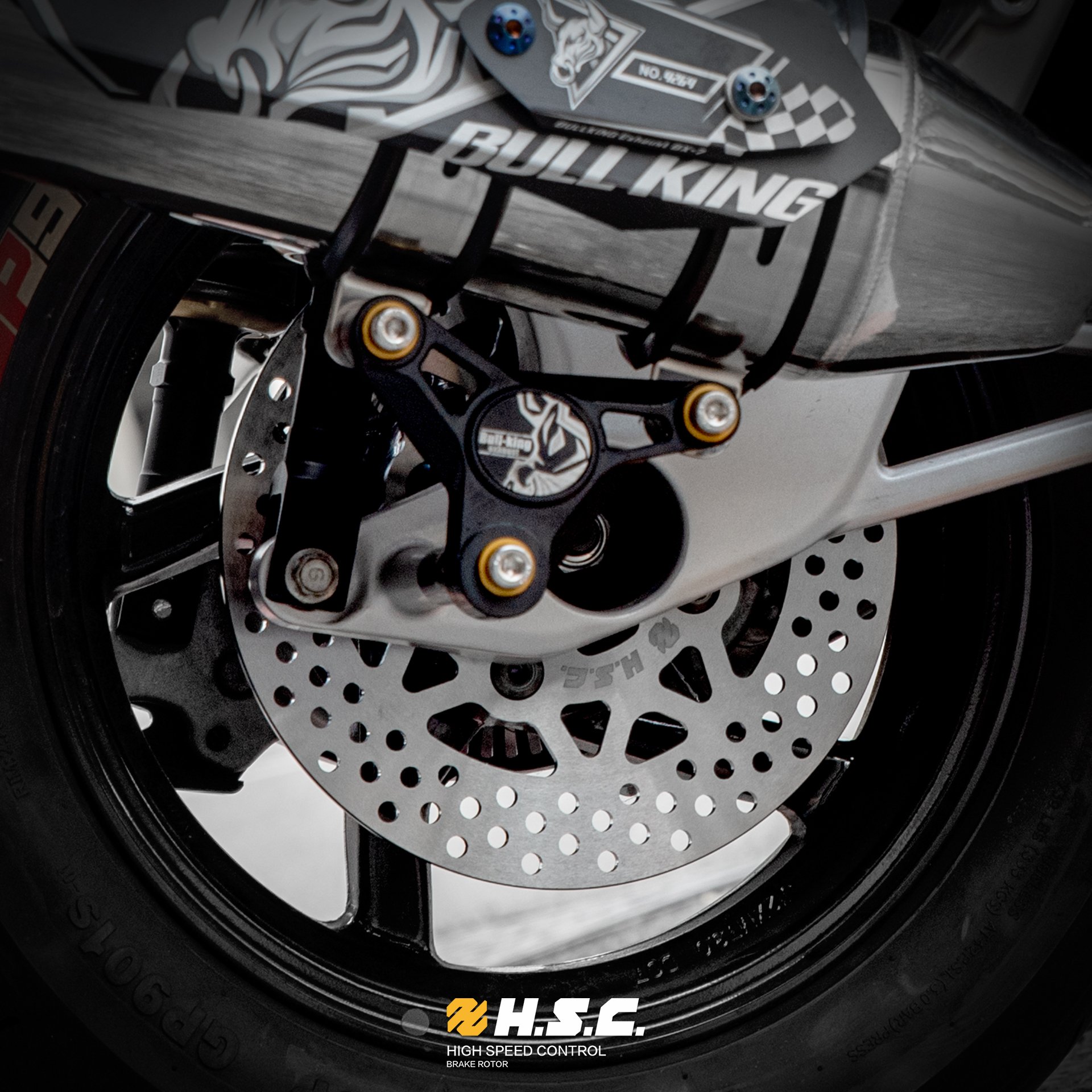 SBD010 Motorcycle 220MM Rear Brake Discs Rotors for SYM JET-SL