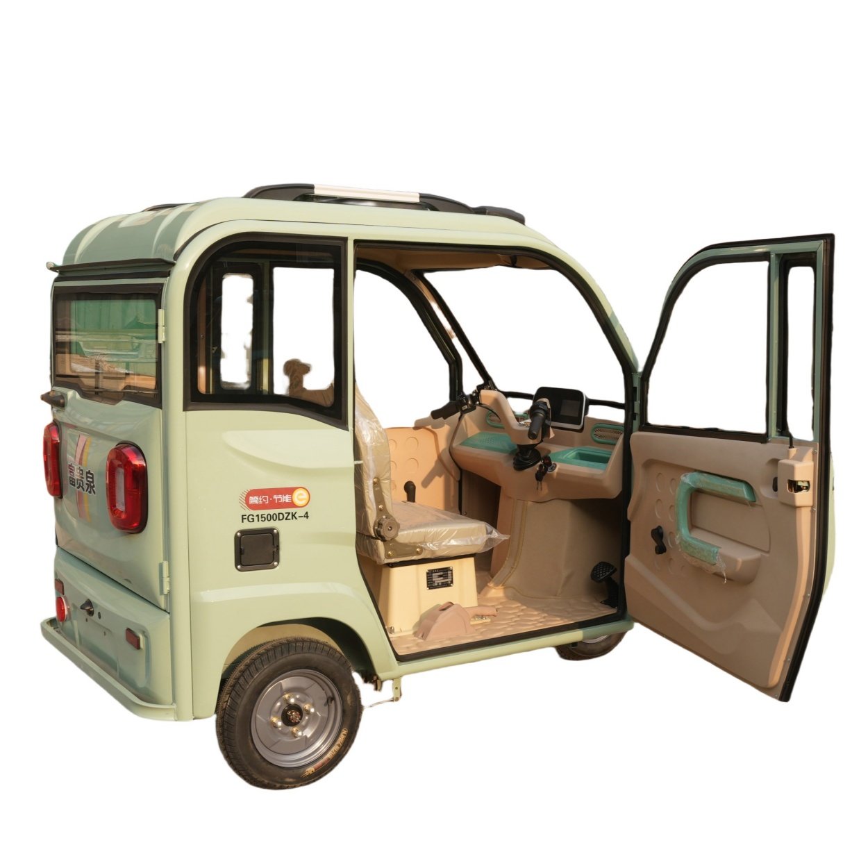 Manufacturers Sell Fully Enclosed Electric Passenger Tricycles for Retail Rental in Scenic Spots and Tourist Destinations