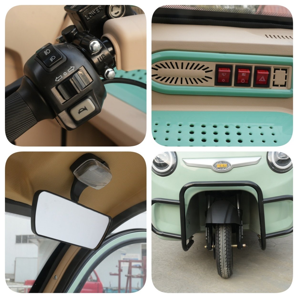 Manufacturers Sell Fully Enclosed Electric Passenger Tricycles for Retail Rental in Scenic Spots and Tourist Destinations