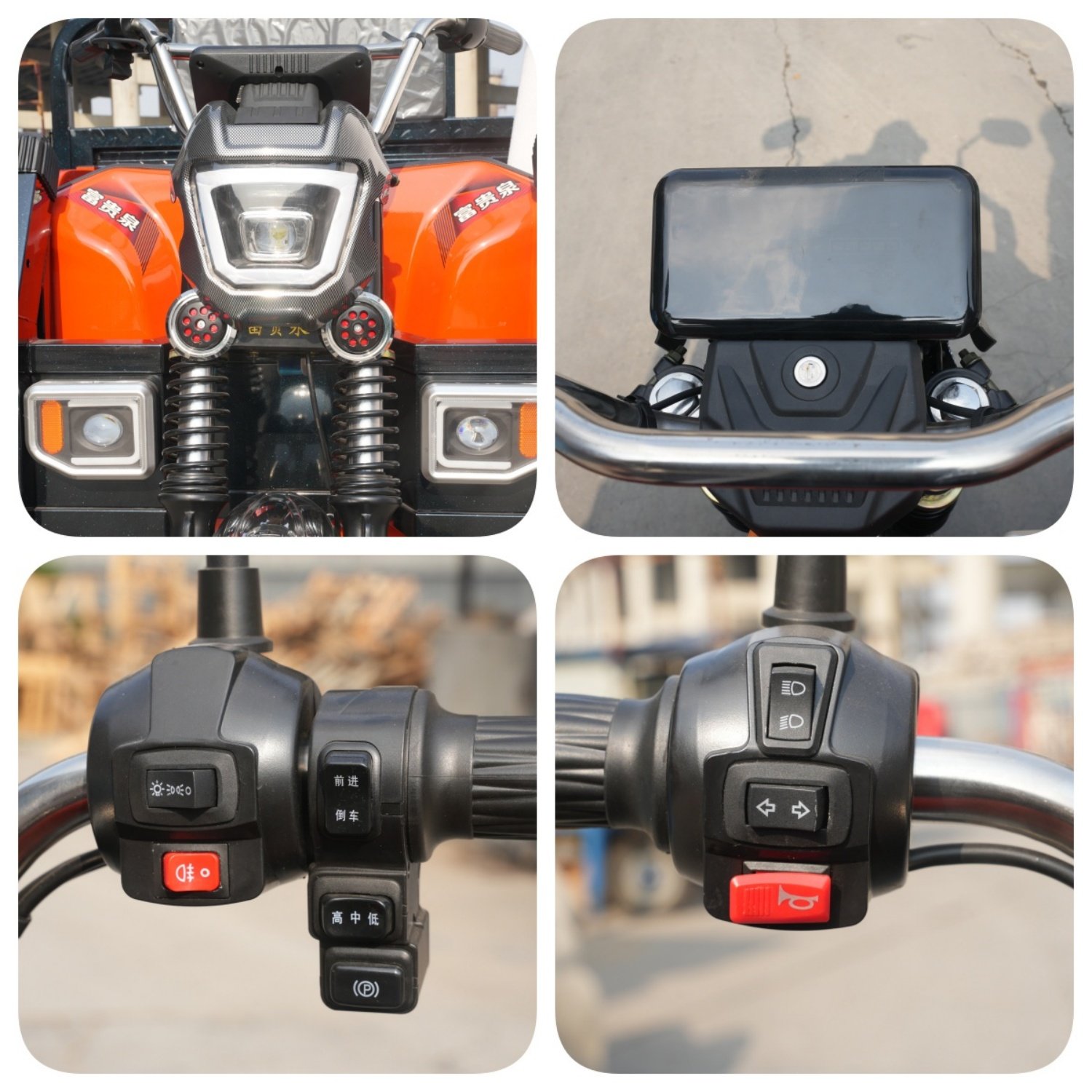 China'S Best-Selling Farm Freight Tricycles, Heavy-Duty Tricycles, Freight Electric Tricycles for Sale