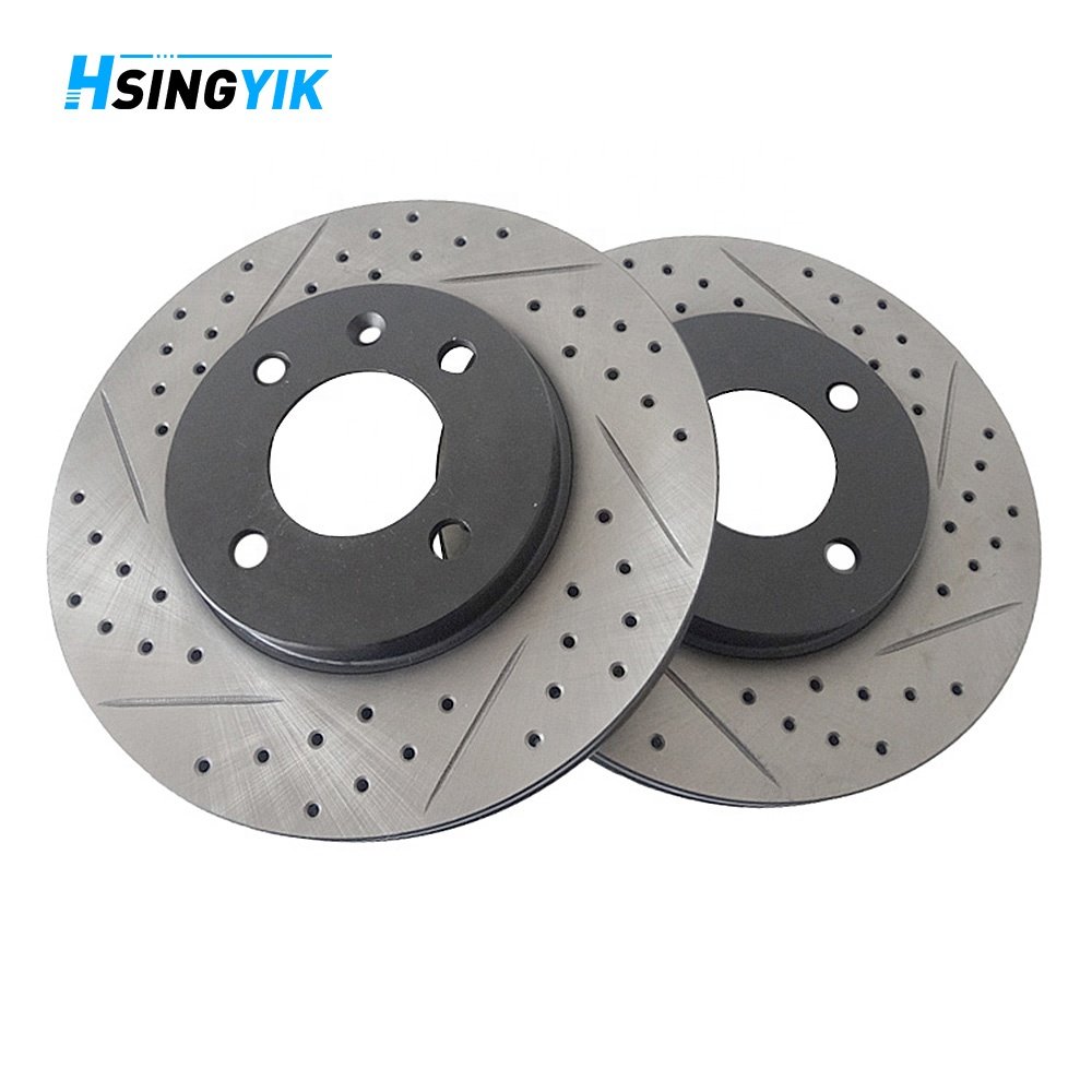 6N0615301D Rear Drilled Slotted Break Brake Disc for VW VAG Seat