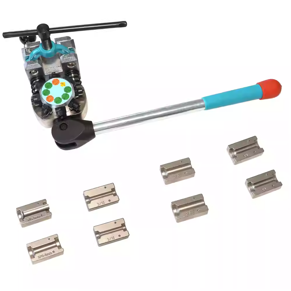 Brake Pipe Flaring Tool Professional Brake Line Double Flaring Tool Kit 45 Degree Set